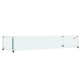 Glass Wind Guard for Rectangular Fire Pit Table 798 x 317 x 165 mm, 8mm Thick and Sturdy Tempered V952-HKFFZGHBLZFXM0WWOV0