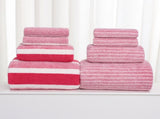 Clearance 8 Pack Plush Absorbent 100% Cotton Bath Towel Set, 2 Bath Towels 4 Hand Towels 2 V1189-WXFWAL-20260319-00314