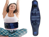 Blue Wireless Waist Massager Y9-A Heating Support Red Light Rechargeable, Portable Back Massage V1192-AZ-W-26708