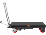 Hydraulic Lift Table Cart, 330lbs Capacity 28.5" Lifting Height, Manual Single Scissor Lift Table V952-DJYYSJPTCHS4JSQNFV0
