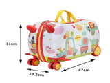 BoPeep Kids Ride On Suitcase Children KD1060-17
