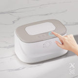 Grey USB-Powered Baby Wet Wipes Warmer - Portable and Adjustable Heating V888-ELOSUNG16079