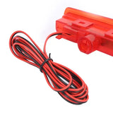 Reversing camera with LED brake light, waterproof, fits Transporter T5 T6 Van 2010-2019, ABS V1189-LC-QP-00336