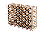 Artiss Wine Rack 72 Bottle WINE-RACK-72B