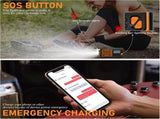 Hand-crank emergency radio - Portable AM/FM and shortwave radio - Supports charging via solar V1259-DP01-BO-499
