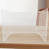 Divider Screen Panel Transparent PP Desk Dividers For Shops 1Set V1369-AZ3-W-18604