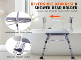 Tub Transfer Bench for Bathtub, Adjustable Shower Seats for Adults, Lightweight Shower Bench for V952-GDSYGZYTLSLBISSULV0