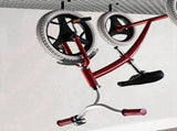 Bike Hooks for Garage Ceiling Mount Rack.4X8 Overhead Garage Storage Rack for Ceiling Hanging V1192-AZ-W-20917