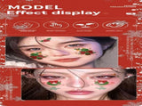 Christmas makeup face waterproof and sweat-proof face temporary makeup party V1106-HEJM-001