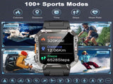 Men's Outdoor Smartwatch with Bluetooth Calling and Flashlight V888-ELOSUNG28587