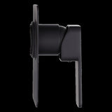 Single Square Shower Bath Mixer Tap Bathroom WATERMARK Approved in Black V63-847961