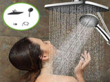 12 Inch Shower Set with Overhead Rain Spray and 7 Function Handheld Showerhead, Three Way Diverter V1366-AZ2-W-14735
