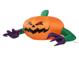 Inflatable Cute Pumpkin Ghost Blow Up Yard Outdoor Decoration Indoor Party Garden Lawn Decor Purple V1294-YM0901-3115240070912