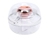 Portable Small Humidifier 3L Dual Nozzle Quiet Clear USB Desktop Humidifier with Night Light for V1294-YM0901-3113250054511