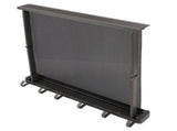 Retractable Clothes Rack with Template Wall Mount Mesh Breathable Platform Aluminium Laundry V1294-YM0710-3117230349912