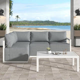 Four-Seat Alfresco Harmony Set White V264-OTF-543A-WHE-N5PC