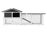 i.Pet Chicken Coop Rabbit Hutch Extra Large Wooden Run Cage House With Run Cage PET-CH-3TRAY-GR-AB