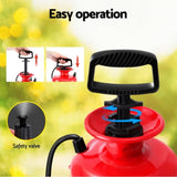 Giantz Weed Sprayer Pressure 7L Shoulder Pesticide Metal SPRAYER-7L-SHOULDER-RD