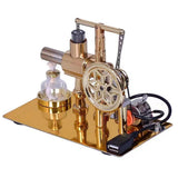 Hot Engine Motor Education Model,Electricity Power Generator LED Lights Kit,Teaching V1370-AZ4-24530