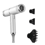 Professional Hair Dryer - Lightweight, Powerful Pro Salon Blow with Diffuser & 3 Concentrator Nozzle V1369-AZ3-W-04188