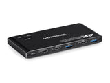 Simplecom KM420 2-Port HDMI KVM Switch HDMI 2.0 4K60Hz 4-Port USB 3.0 Hub 5Gbps V28-KM420