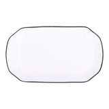 12in Dinner Plate Dish 550ml White Ceramic Noodle Soup Fish Plate Kitchen Tableware for Restaurant V1294-YM0523-3118210320311