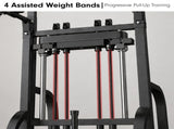Powertrain Pull-Up & Dip Power Tower Multifunction Strength Training Station POW-IRP-DS8-BK