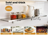 Cefito Commercial Stainless Steel Wall Shelf Kitchen Storage Rack 1200x300mm SSW-30120-FOLD-SL