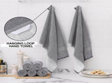 Homaxy 12 Pack Kitchen Dish Cloths and Large Cotton Kitchen Hand Towels(18x V1258-DP02-F-175