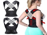Back Brace Posture Corrector for Men and Women, Adjustable Posture Brace for Upper and Lower V1369-AZ3-W-18925