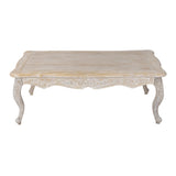 Coffee Table Oak Wood Plywood Veneer White Washed Finish V43-CT-LILE