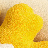 Hugging Pillow Flower Shaped Sponge Filling Soft Thick Decorative Throw Pillow for Sofa Yellow V1294-YM3117220226311-0421