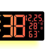 RGB Wall Clock Color Changing Large Size Multi-function Remote Control V1294-YM0901-3115250024311