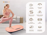 Social Hike 55cm Vibration Plate Machine Full Body Exercise Platform 200W Pink V238-SUPDZ-41071901573200