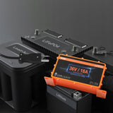 Golf Cart Battery Charger, 18 AMP, Smart Club Car Charger with Crowfoot Plug, Compatible with V952-GEFQCDCCDQBJ8TMUXV3