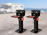 Manan 2X 410mm-545mm Drop Down Corner Black CAR1073-BK