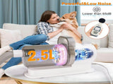 All-in-One Pet Grooming Vacuum Kit with Electric Clipper & Brushes for Dogs and Cats, Low Noise & V1107-CS-GDCWXCQ