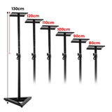 Karrera Adjustable Floor Speaker Stand Surround Sound - Black STD-SPK