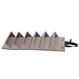 6 Slots Foldable Sunglasses Eyeglasses Travel Organizer Case Container Hanging HolderBlack V1294-YM0901-3117200181111
