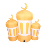 Muslim Inflatable Outdoor Decoration LED IP44 Waterproof 5.1ft 210T Polyester Fiber Powerfuler V1294-YM0901-3115240008712