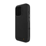 EFM Monaco E-leather Wallet Case Armour With D3O Plus Suits Iphone 15 Pro Max - 6.7" Pro - Black/Spa V578-EFCFLAE608BLA
