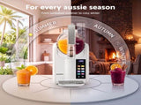 Devanti Slushie Machine 2L Frozen Drink Maker Ice Cream Cocktail Slush Maker White SLS-CR03-2L-WH