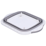 Folding Cutting Board Chopping Board Portable Vegetables Drain Basket for Indoor Outdoor V1294-YM0901-3118210140311