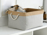 LGCASL Fabric Storage Box, Fabric Storage Box, Storage Basket with Handles and for Clothes Shelves V1189-LWWAL-20260325-02669