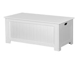 Levede Kids Toy Box Storage Chest Cabinet White TB1008