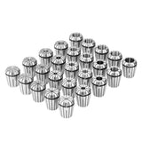 25 pcs ER32 Collet Set, 1/16''-13/16'', ER32 Spring Collet Chuck Set, 0.0006"/15 m TIR Lathe Chuck V952-ERJTER3225J000A7AV0