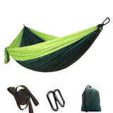 Portable Camping Travel Single Hammock Hanging Bed with Tree Strap V1294-YM0901-JY28565-03