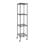 Modular Wire Storage Shelf 450 x 450 x 1800mm Steel Shelving V63-841301