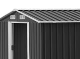 Giantz Garden Shed 2.58x3.14M w/Metal Base Sheds Outdoor Storage Workshop Shelter Sliding Door SHED-GAB-10X8X6-BS-ABC