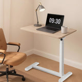 Artiss Laptop Desk Height Adjustable Mobile Workstation Computer Desks 70CM LA-DESK-B-70-OAK